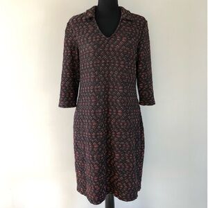 Women’s Luc Fontaine V-neck knit dress size 12